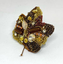 Load image into Gallery viewer, Brown Maple Leaf Power Brooch Amulet
