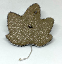 Load image into Gallery viewer, Silver Maple Leaf Power Brooch Amulet
