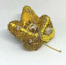 Load image into Gallery viewer, Maple Leaf : Yellow - Power Brooch
