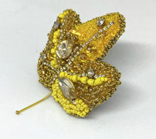 Load image into Gallery viewer, Maple Leaf : Yellow - Power Brooch
